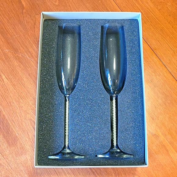 Lenox Dining Lenox Jubilee Pearl Toasting Flutes New In Box Poshmark